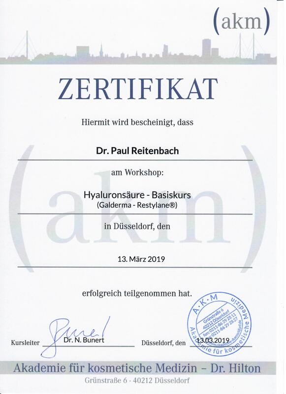 Aktuelle Zertifikate