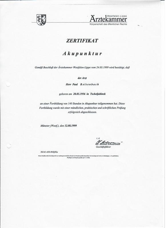 Aktuelle Zertifikate
